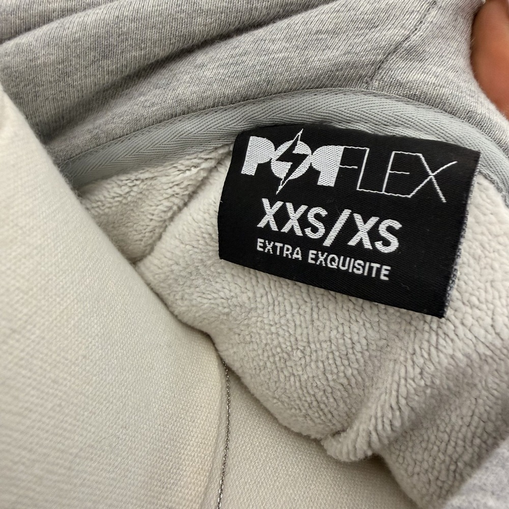 Popflex Cloud Women's Pullover Hoodie Gray Size XXS/XS Extra Exquisite - Picture 6 of 8